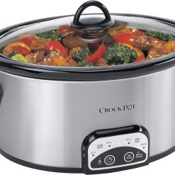 Alternative view of Crock-Pot 4-Quart Smart-Pot Programmable Slow Cooker, Silver